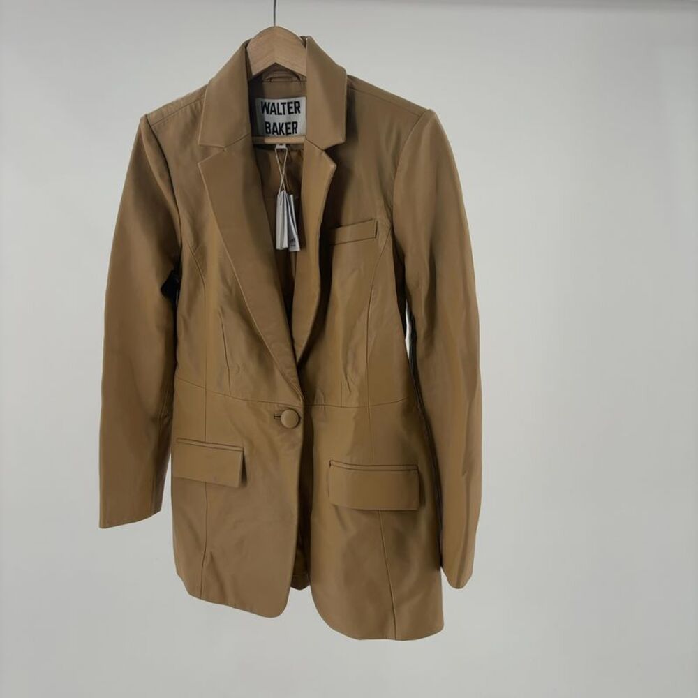 Walter Baker Mia Leather Blazer